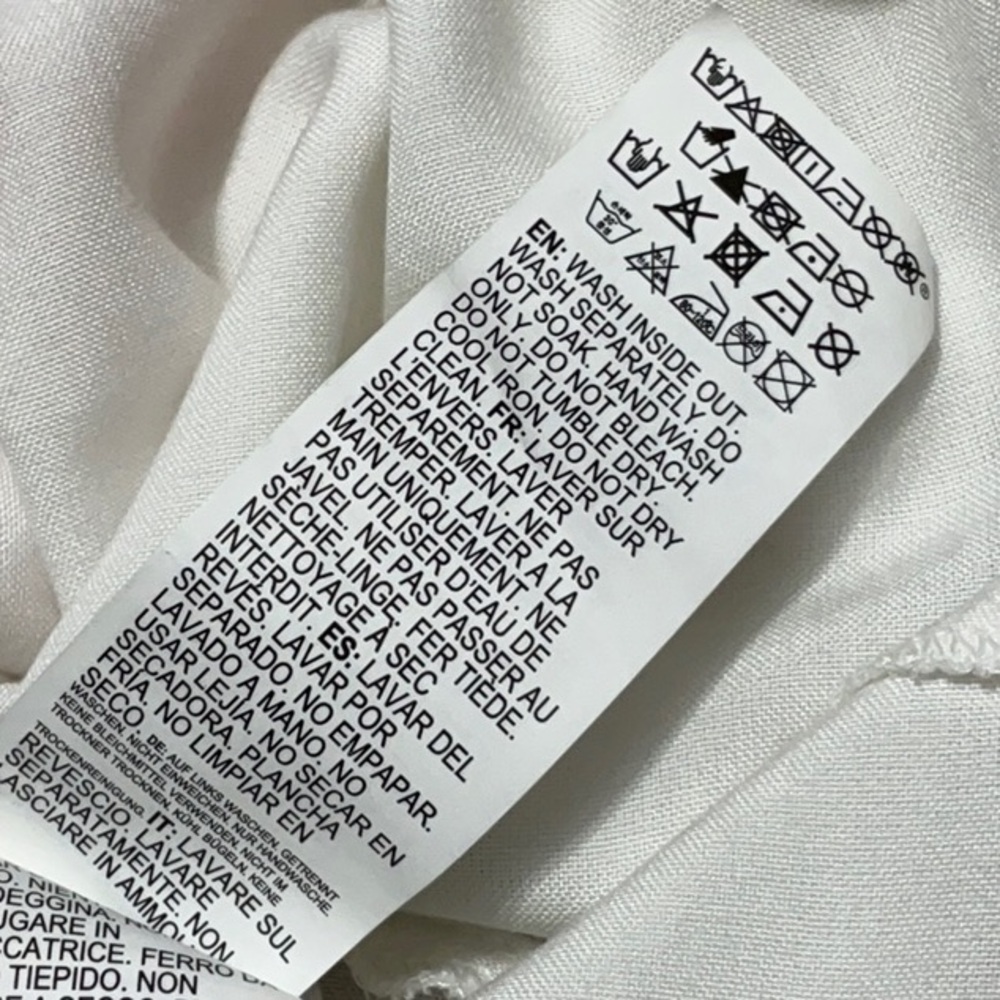 BILLABONG On Vacation Shirt S 23” P2P White $70 Retail NWOT - Picture 12 of 13